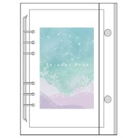 #クローズピン シール関連小物 マイリングシール帳バインダー L 海 CF16755