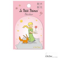 #クローズピン(国内販売のみ） ステッカー 星の王子さまステッカー  大切な一輪のバラ US84158