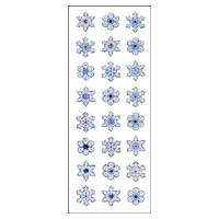 #奥山商会 シール グリッターシール  雪の結晶 GE054