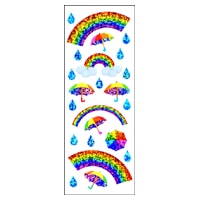 #奥山商会 シール プリズムシール  虹と傘 CP093