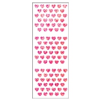 #奥山商会 シール プリズムシール  ハートピンク CP110