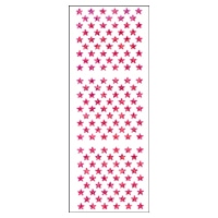 #奥山商会 シール プリズムシール  濃いピンクスター CH010