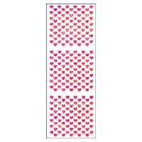 #奥山商会 シール プリズムシール  濃いピンクハート CH110