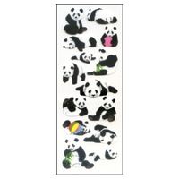 #奥山商会 シール クリアーシール  パンダ HK066