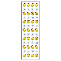 #奥山商会  プリズムシール  スマイル＆スノー XJ546