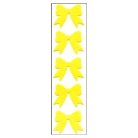 #奥山商会 シール ふわふわシール  リボン1列 ZV057