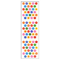 #奥山商会 シール オーロラシール  花マーク KA149