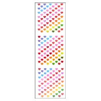 #奥山商会 シール オーロラシール  ハート レインボー KA214