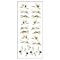 #奥山商会 シール 和風シール  鶴 JP372