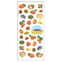 #奥山商会 シール 和風シール  秋 JP745