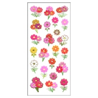 #奥山商会 シール 和風シール  枝付きコスモス JP835