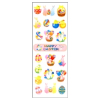 #奥山商会 シール ラメ入りシール  イースター HR309