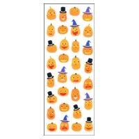 #奥山商会  ラメ入りシール  カボチャ帽子 CR861