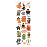 #奥山商会  ラメ入りシール  ベアーハロウィーン HR865