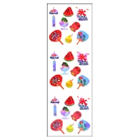 #奥山商会 シール オーロラシール  夏の風物 YA206