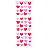 #奥山商会 シール オーロラシール  ハート3色ランダム AU282