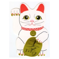 #奥山商会 シール 和風ステッカー  招き猫 JJ324