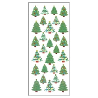 #奥山商会  和風シール  イルミネーションツリー JQ270