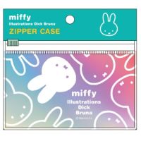 #スクエア(国内販売のみ）  ミッフィーオーロラ ジッパーケース  緑 BA25-18