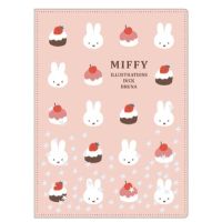 #スクエア(国内販売のみ）  ミッフィー スパンコール入り クリアファイル A4 ピンク BW25-3