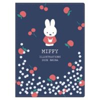 #スクエア(国内販売のみ）  ミッフィー スパンコール入り クリアファイル A5 紺 BW25-4