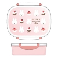 #スクエア(国内販売のみ）  ミッフィー ランチボックス 270ml 270ml ピンク BW25-5