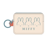 #スクエア(国内販売のみ）  カラビナ付ミニポーチ  ベージュ BS26-2