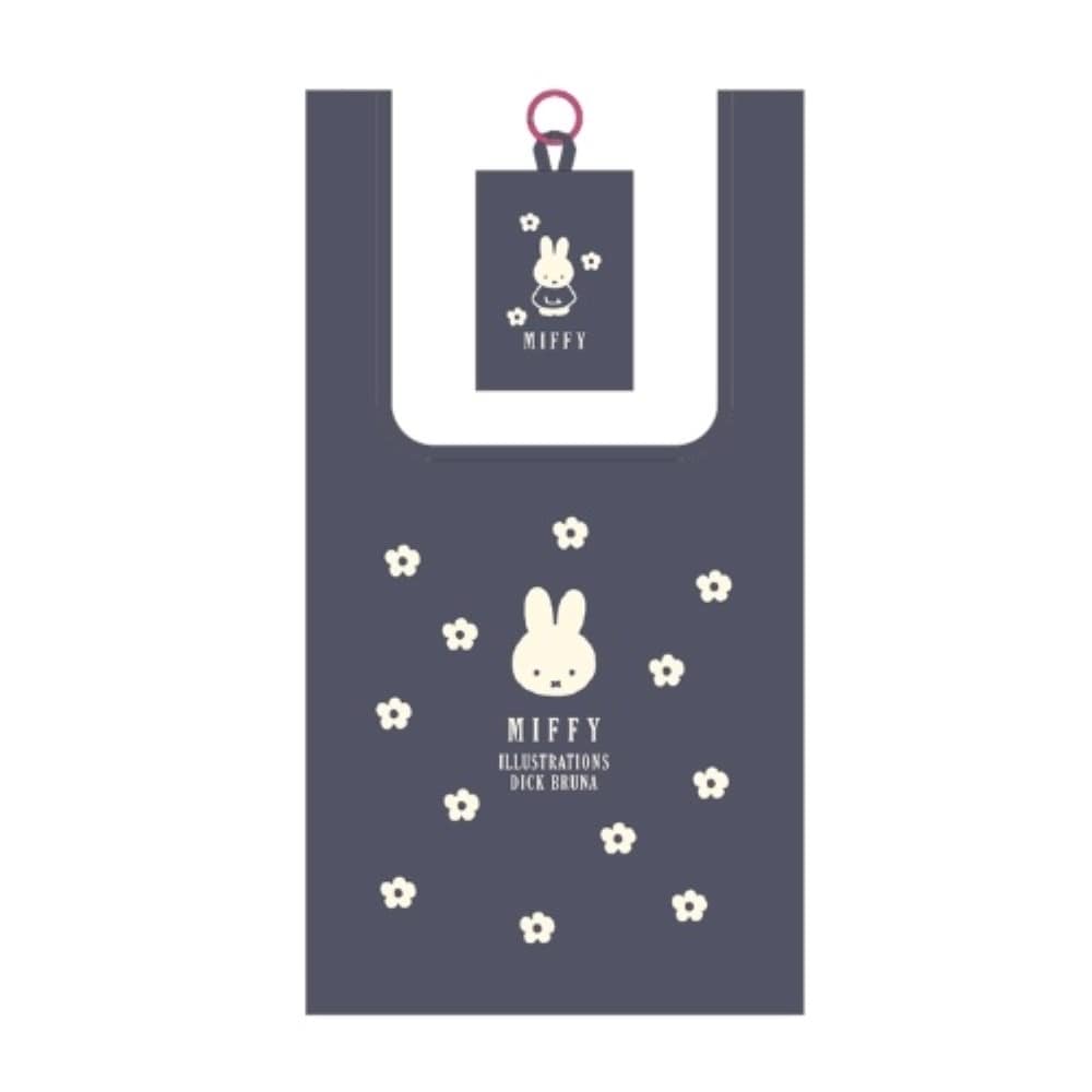 #スクエア(国内販売のみ）  エコバッグ  紺 BS26-4