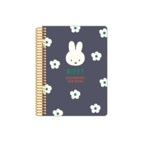 #スクエア(国内販売のみ）  カラーリングノート A6 紺 BS26-10