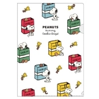 #スクエア(国内販売のみ）  クリアファイル A4 白 PS26-23