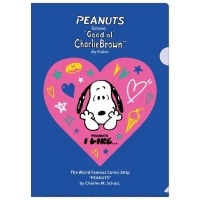 #スクエア(国内販売のみ） PEANUTS･クリアファイル A4 青 PA26-20