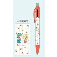 #スクエア(国内販売のみ）  水森亜土 シャープ＆2色ボールペン  赤 AN26-35