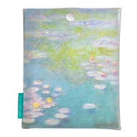 #スピーチバルーン ポーチ Hフラットポーチｖ  Monet-WaterLilies(W.1728) F-255-14