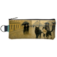 #スピーチバルーン 収納用品 旅する猫ペンケース ★ パリの雨 P-320-25