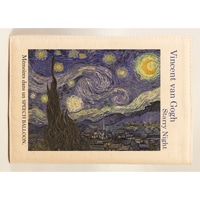 #スピーチバルーン ブックカバー 文庫カバーv 文庫版 Gogh-Starry B-510-32