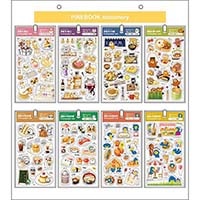 #パインブック シール コビトシール 什器セット  z701611