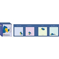 #パインブック 付箋 4コマまんが本ふせん  ハシビロコウ s604014