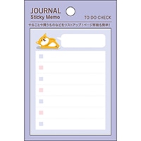 #パインブック 付箋 手帳ふせん  ＴＯＤＯ･柴いぬ s605016