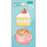 #パインブック 付箋 ごちそうふせん  ケーキ s701211