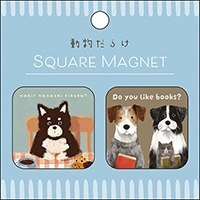 #パインブック 事務小物 缶マグネット･動物だらけ  いぬ k604013