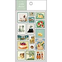 #パインブック シール トレペシール･リトルアトリエ  グリーン t606013