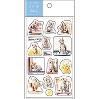 #パインブック シール トレペシール･アニマル  アメショ t608012