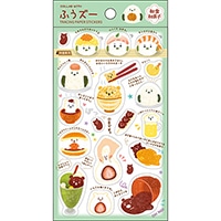 #パインブック(国内販売のみ） シール トレペシール・ふうズー  和食和菓子 h606013
