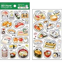 #パインブック シール コビトシール  シマエナガ・お寿司 t701116
