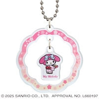 #サザンDSクリエイト(国内販売のみ） 身辺雑貨 サンリオ桜ユラユラキ－チェ－ン  マイメロディゆかた 20460