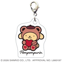 #サザンDSクリエイト(国内販売のみ） 身辺雑貨 サンリオ スリ－シ－エムチャ－ム  ポムポムプリン･くま 20559