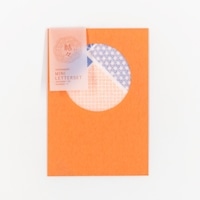 #古川紙工 レター 美濃和紙･ミニレターセット  小紋柄 fuku2-0014