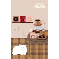 #古川紙工(国内販売のみ） ノート 変形中綴じノート B6 Caramel coffee XH32