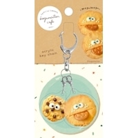 #古川紙工(国内販売のみ） キーホルダー こぐまいたんカフェ･アクリルキーホルダー 2連 ぱくべぇー QE191