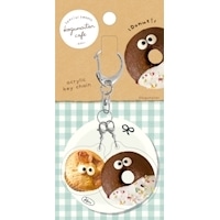 #古川紙工(国内販売のみ） キーホルダー こぐまいたんカフェ･アクリルキーホルダー 2連 どなすけ QE192